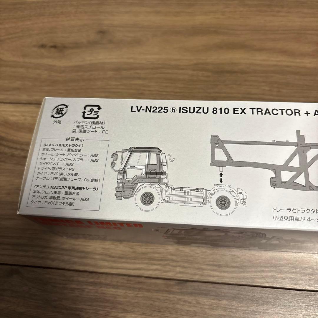 トミカリミテッドヴィンテージネオ　いすゞ810EX カートランスポーター