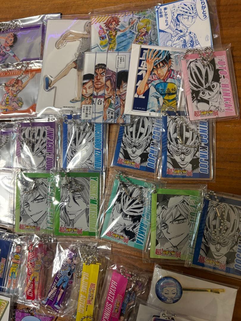 弱虫ペダル　超弱虫ペダル展　アクリルキーホルダー　アクスタ　まとめ売り