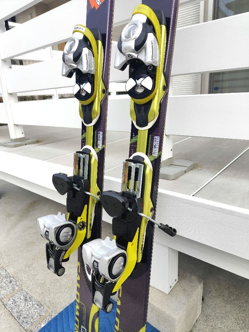 スキー板 salomon(サロモン) verse10 160cm　良品☆