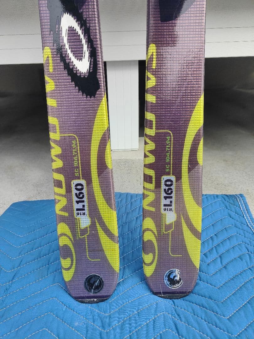 スキー板 salomon(サロモン) verse10 160cm　良品☆
