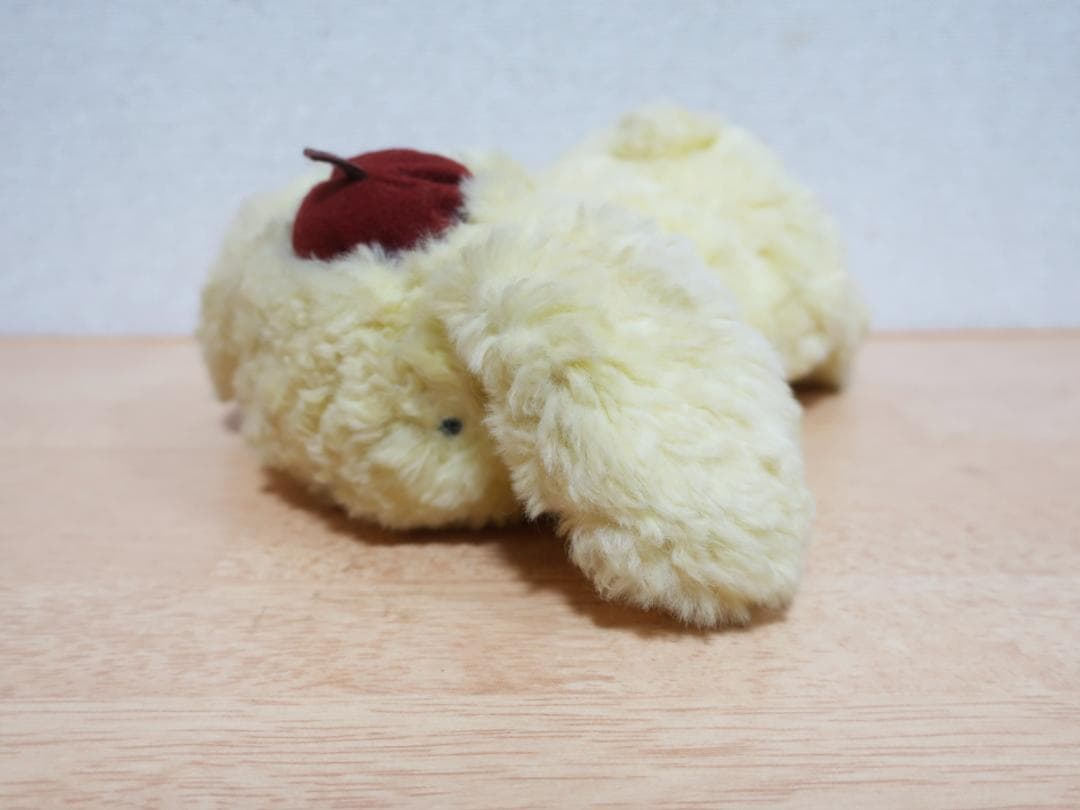 レトロ ポムポムプリン ぬいぐるみ クタクタ