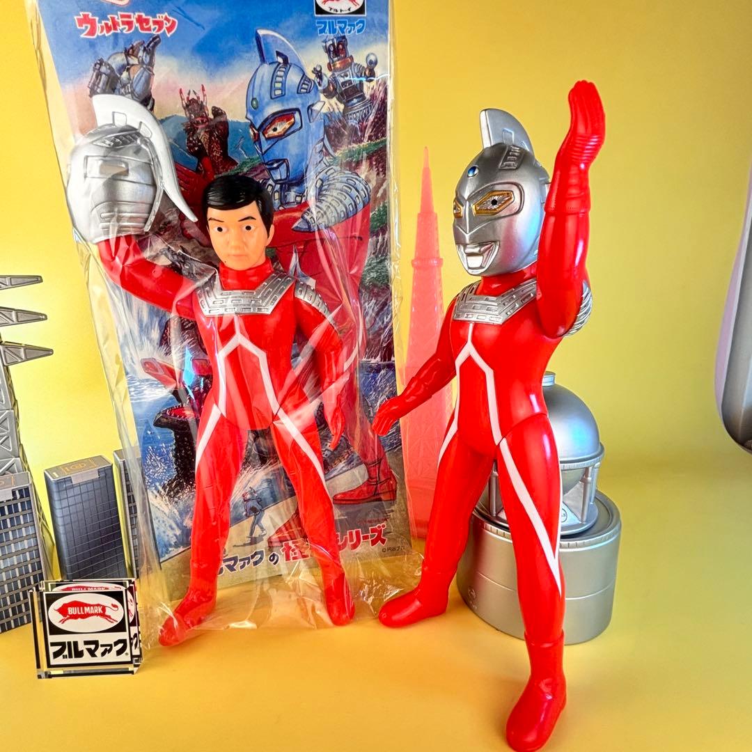 ブルマァク マスク取れ ウルトラセブン 大　新品・未開封品
