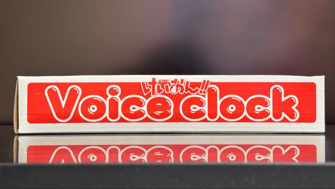 [未使用] けいおん！ Voice clock 壁掛け音声時計 京アニ公式グッズ