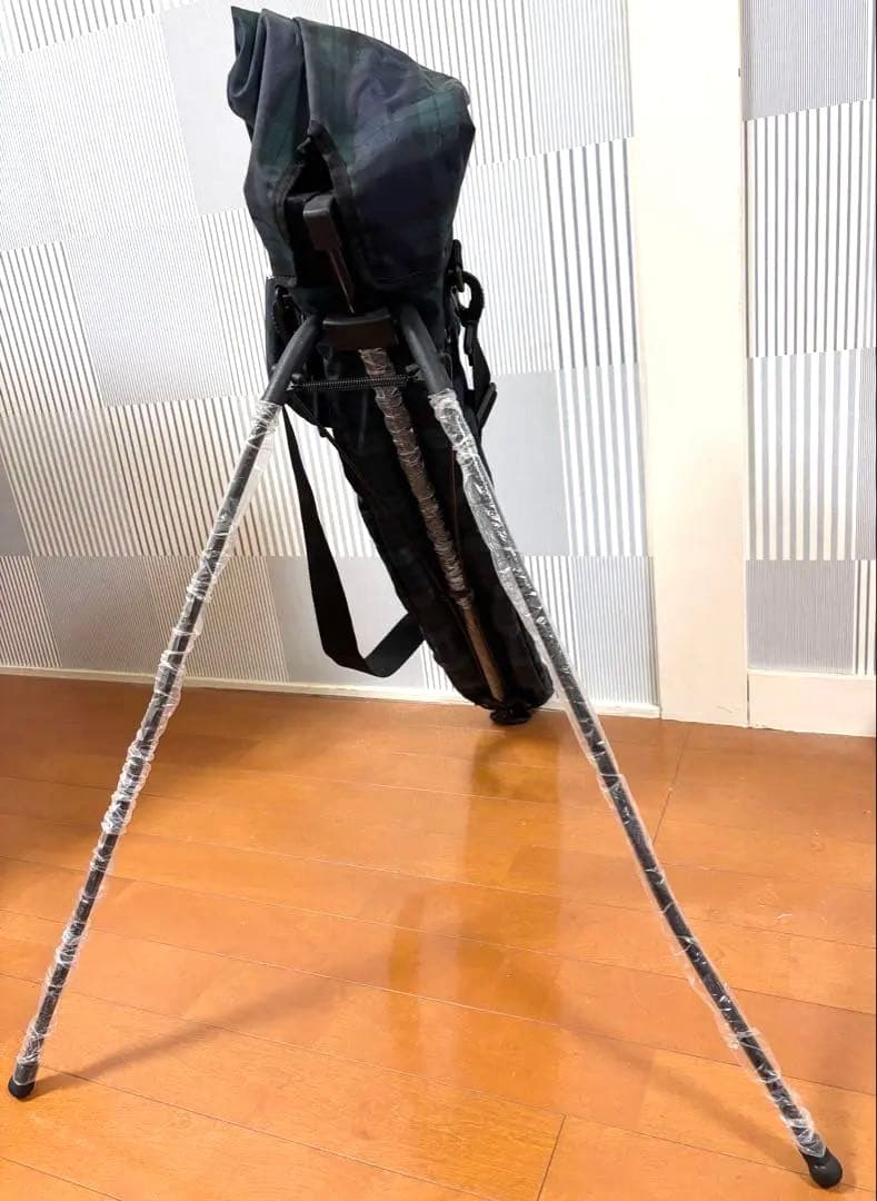 Beams Golf チェック柄　スタンドバッグ　クラブケース　ビームスゴルフ