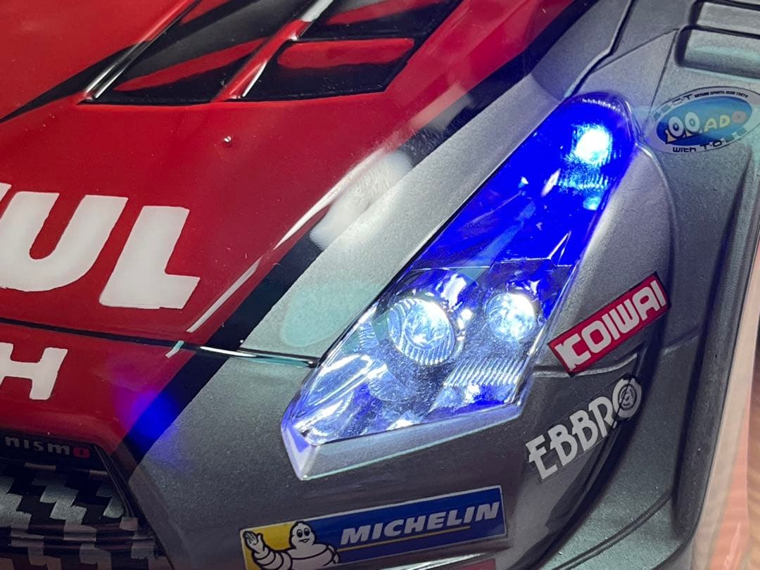 新品、未走行　タミヤ 1/10 MOTUL AUTECH GTRボディ