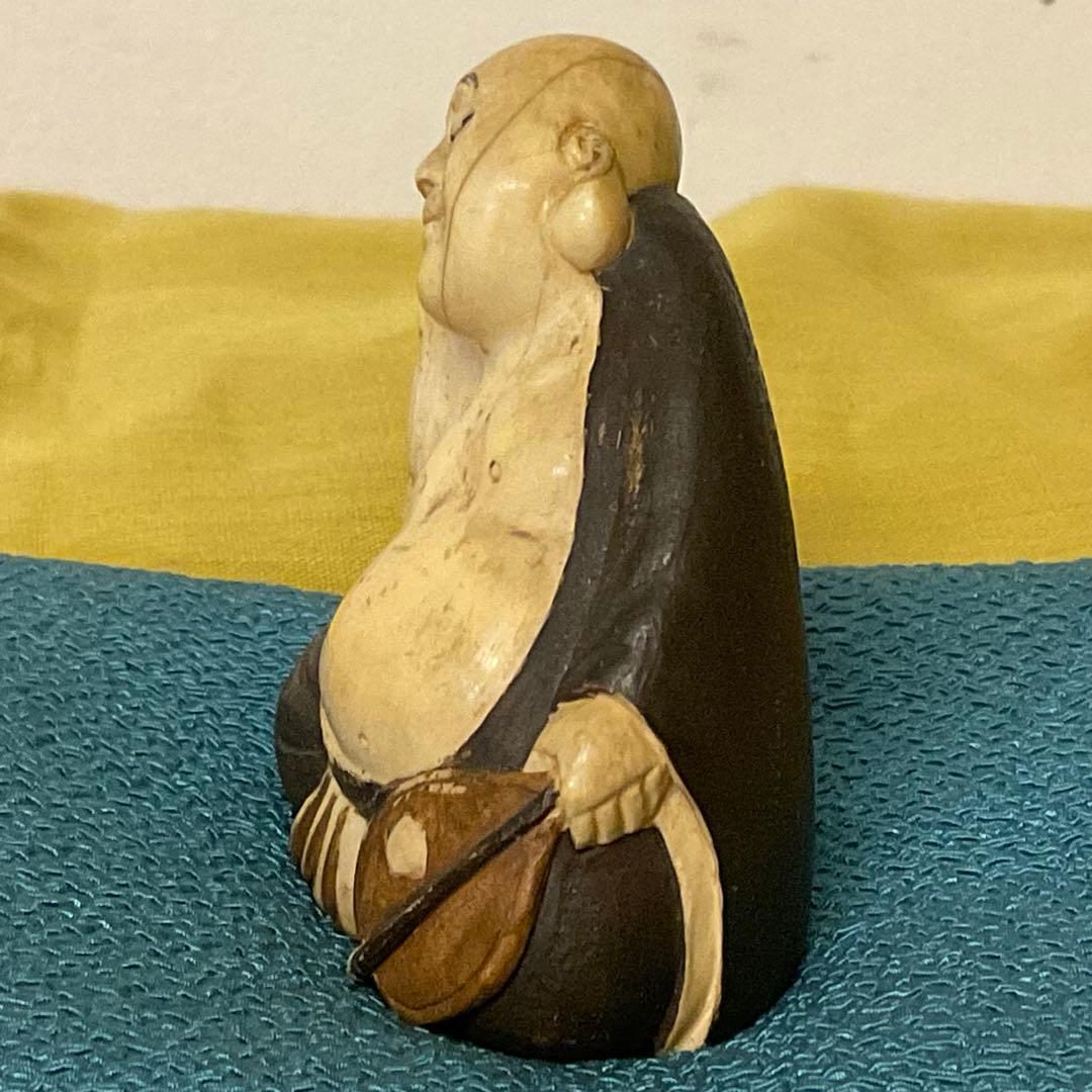 値下げ　骨董　布袋様　置物