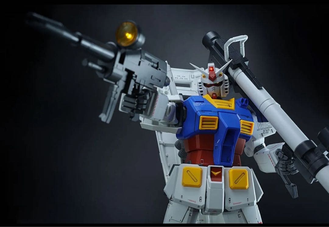 1/35 RX-78-2 ガンダム 水転写デカール付き 発光ユニット付き