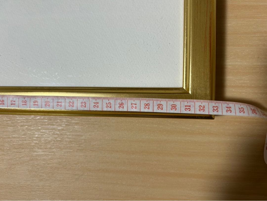 七宝焼額絵　バラの絵画 金色フレーム付き 横 33cm 縦41cm