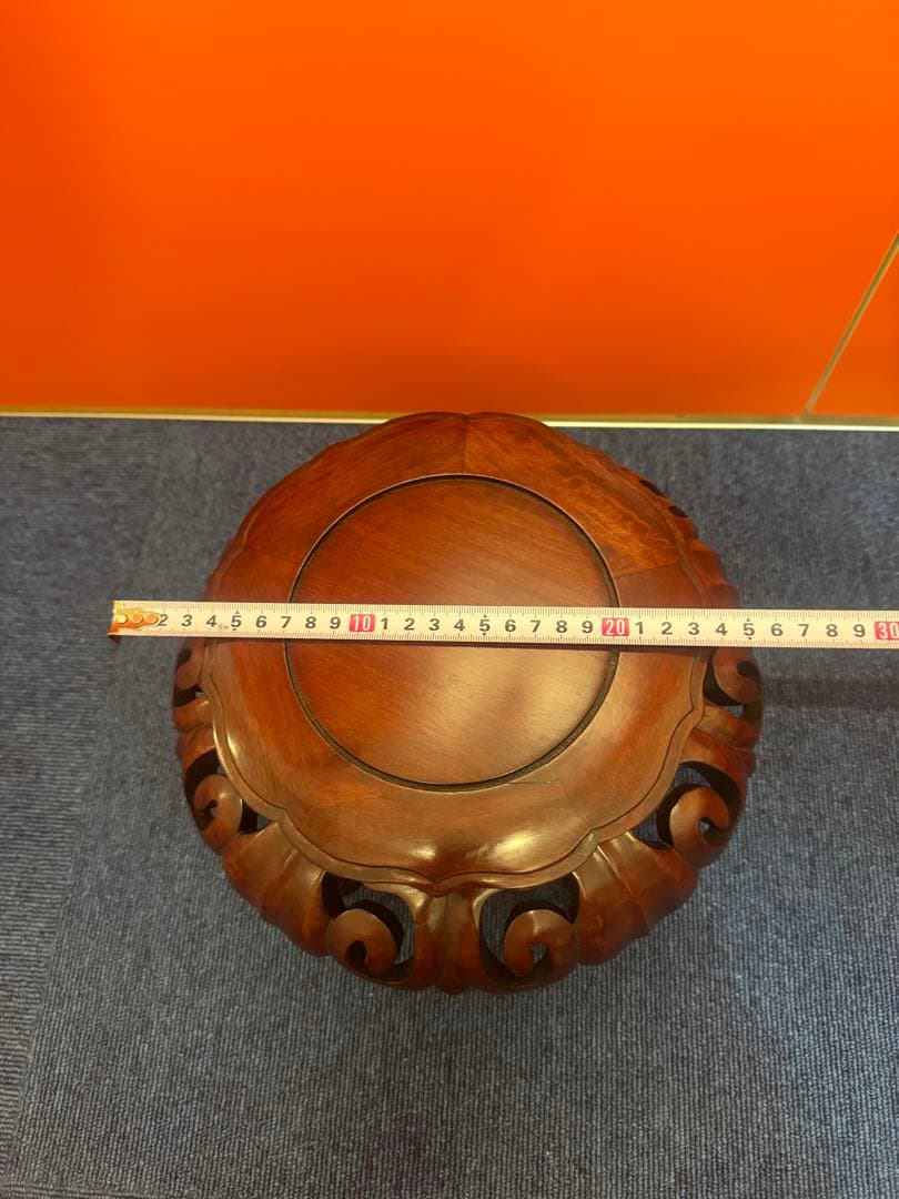 1610  唐木　花台　美品