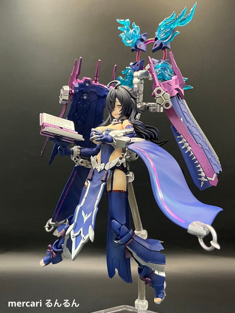 メガミデバイス 皇巫 ツクヨミ レガリア＋ラピッドレイダー塗装完成品