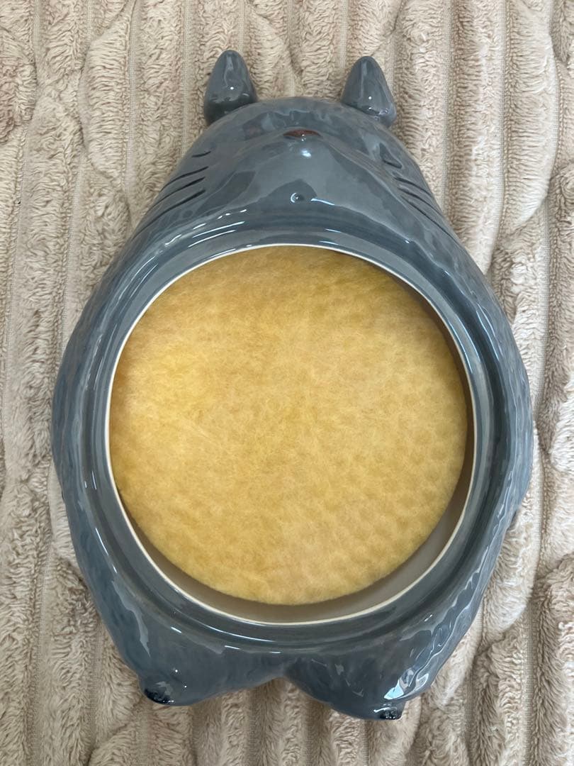 おひるねトトロ 陶器製置物　蚊取り線香入れ