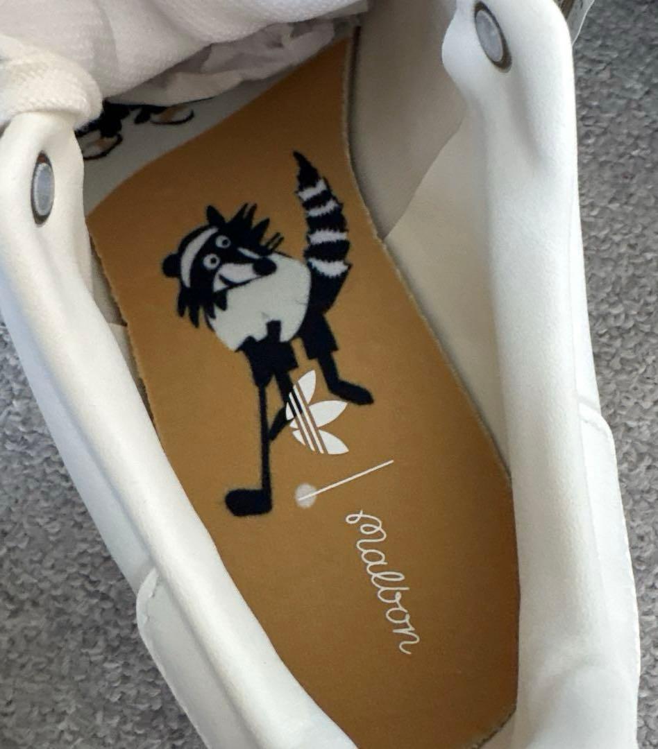 新品　未使用　箱付き　チャーム付き　スタンスミス　マルボンゴルフ25.5cm