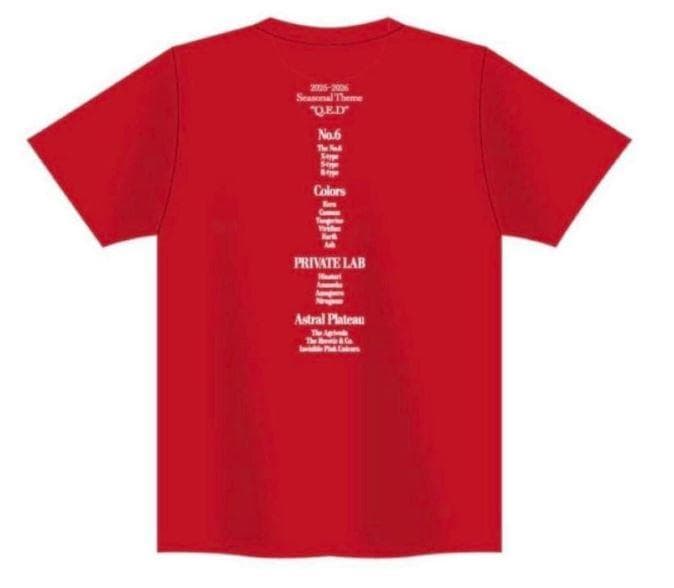 2026年 新政 No.6 New year-type Tシャツ Lサイズ