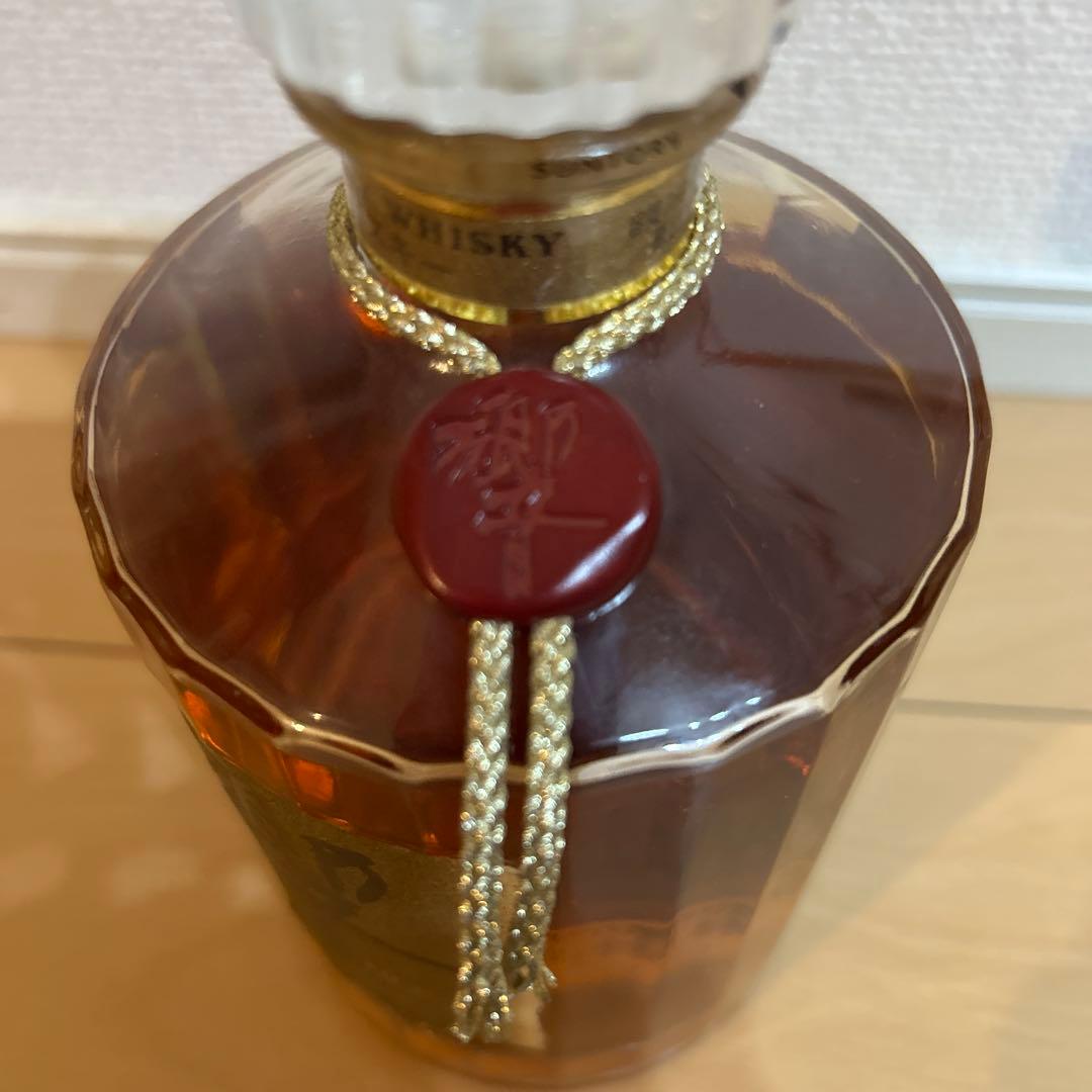 【響　HIBIKI】ゴールドラベル　クリアキャップ　750ml 箱無し 首掛け付