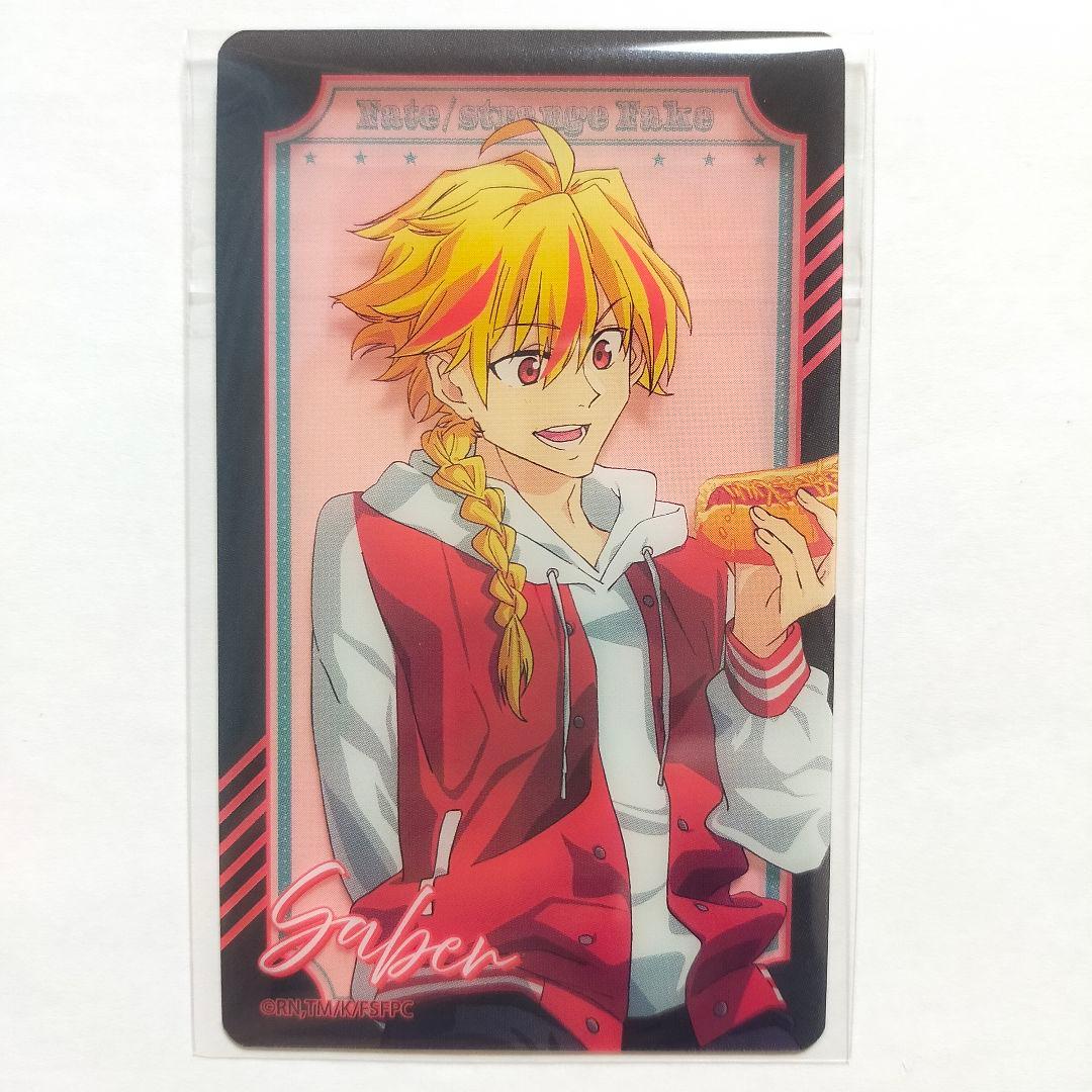5点 Fate strange Fake cafe セイバー 缶バッジ アクスタ