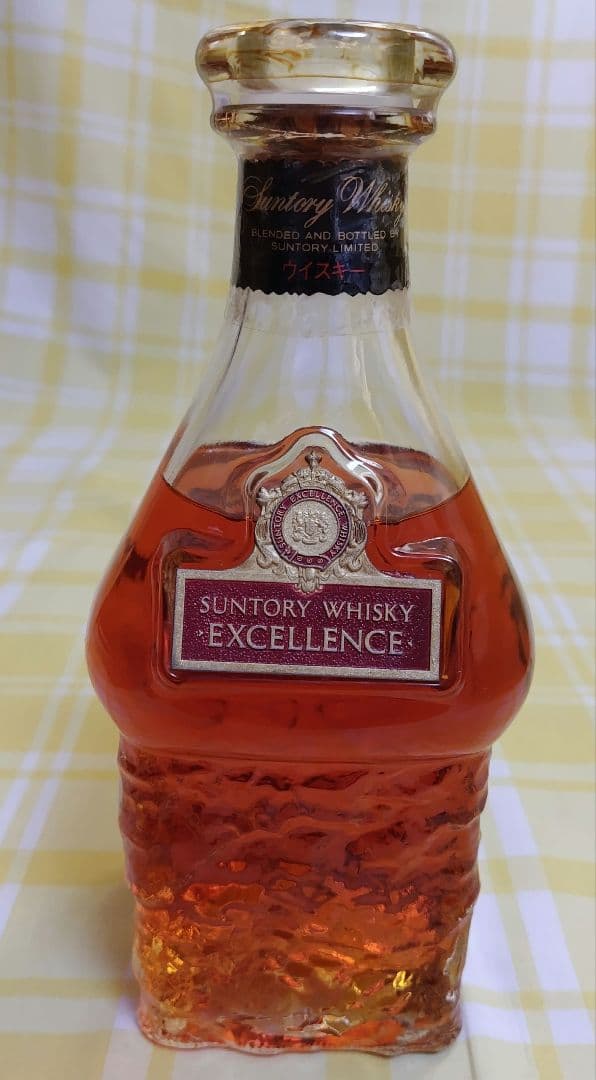 【レトロ】サントリー エクセレンス 古酒 箱入り ウイスキー 豪華ボトル
