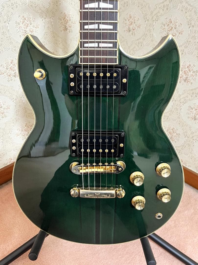 完全調整済 YAMAHA SG1500 ジェイドグリーン 純正ケース付 送料込