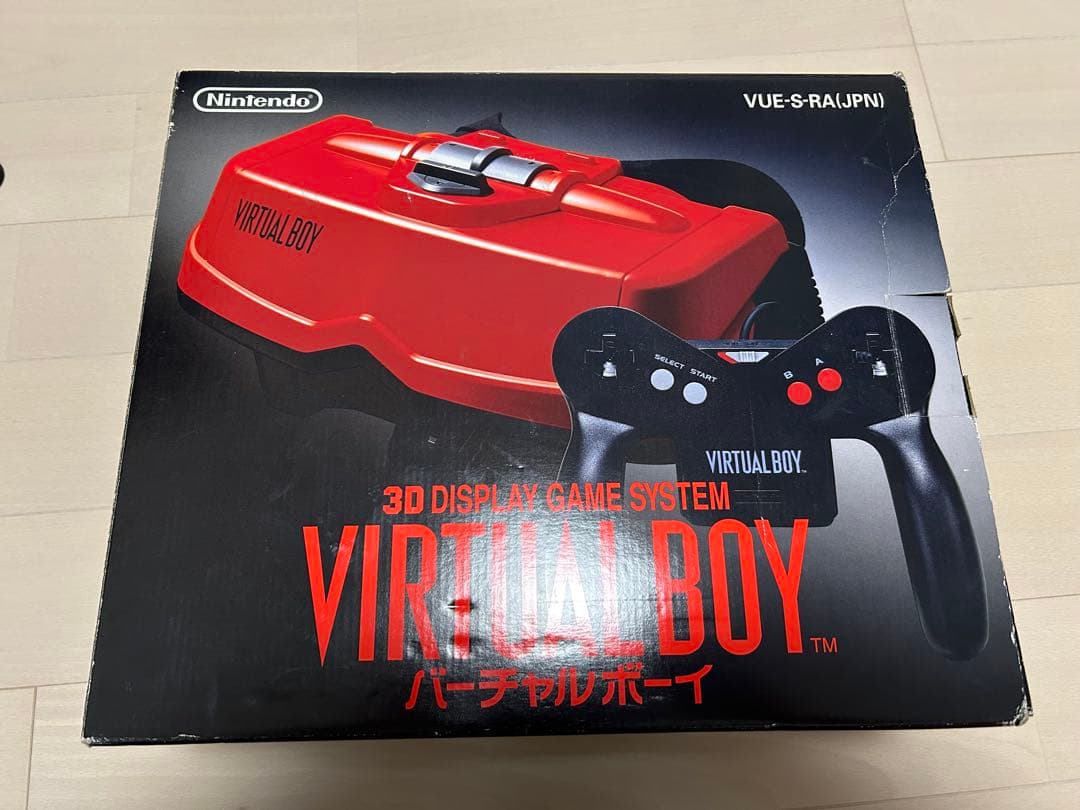 Nintendo VIRTUAL BOY 本体 レッド【※説明必読！】