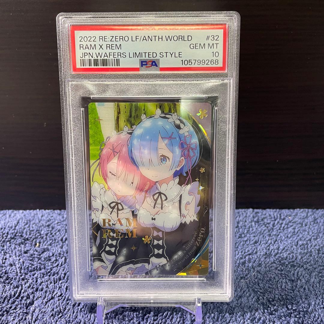 PSA10 リゼロ レム サイン 花嫁 水着　箔押し3枚セットReゼロ