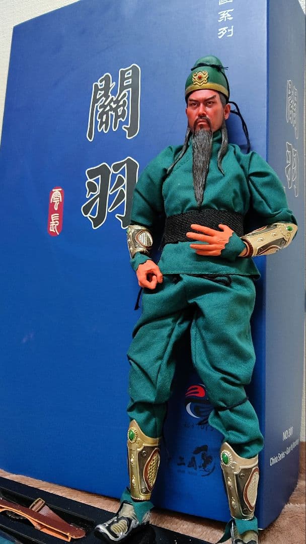 三国志.[関羽雲長]1/6.HOTToys.希少品!