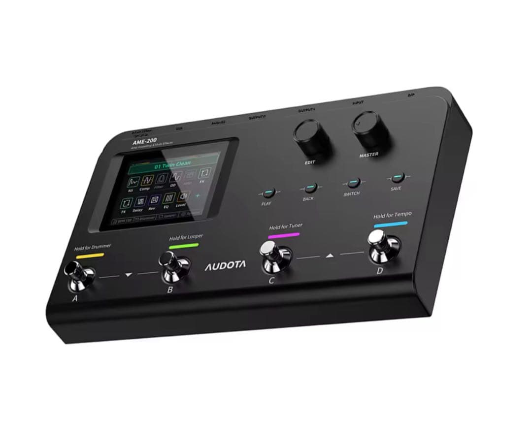【1点限り】Audota Ame-200 マルチエフェクター