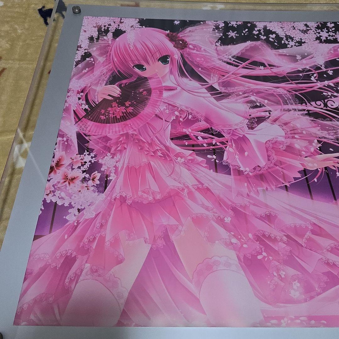 雪月華舞 てぃんくる アクリルアート　凛