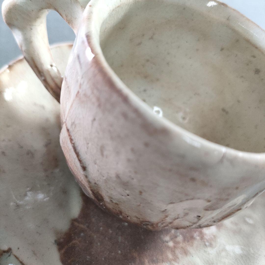 692-2/珈琲茶碗/萩焼/2セット