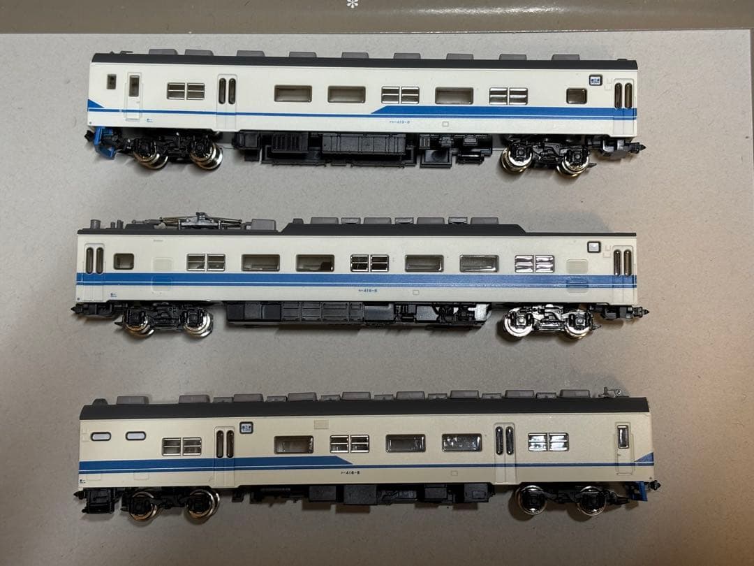 鉄道コレクション　JR419系 (北陸本線・新塗装) 3両セットA(動力化済み)