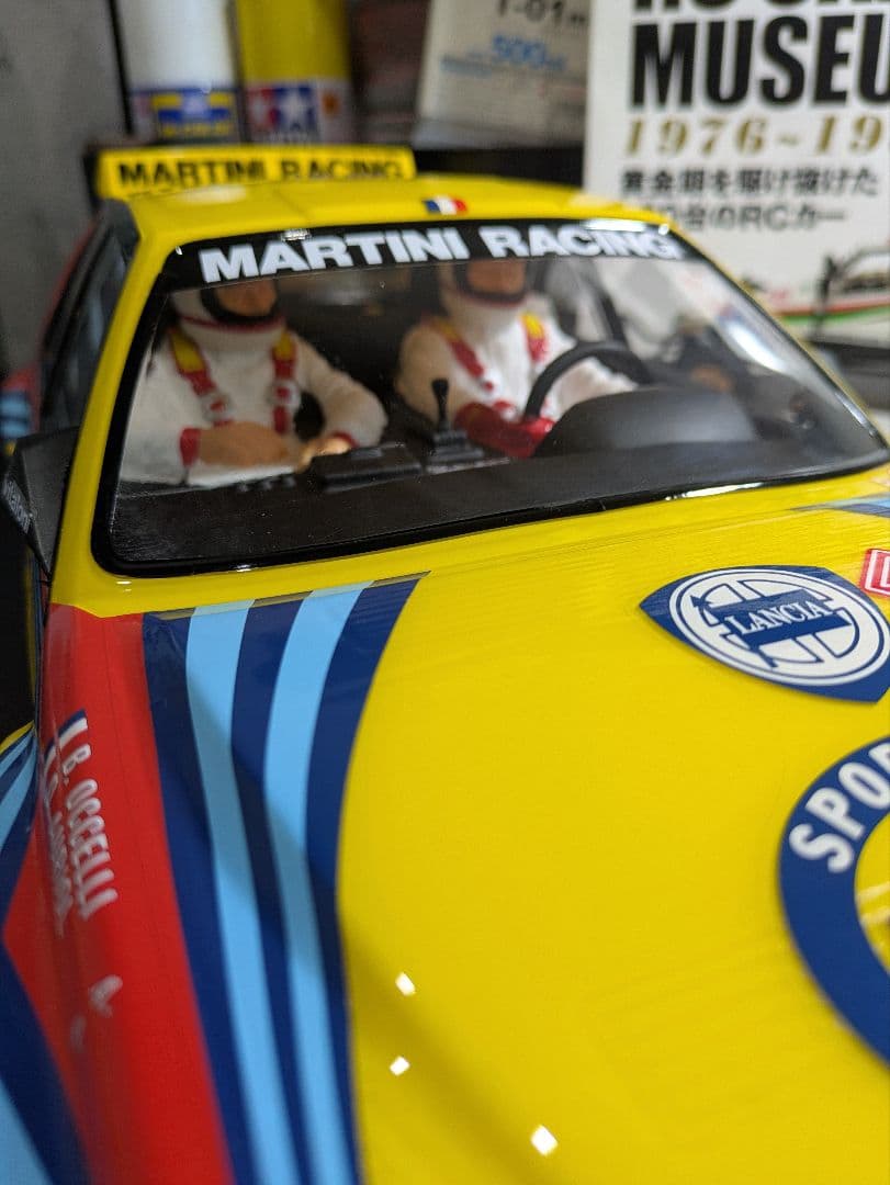 Tamiya Lancia Delta Integrale イエローボディ