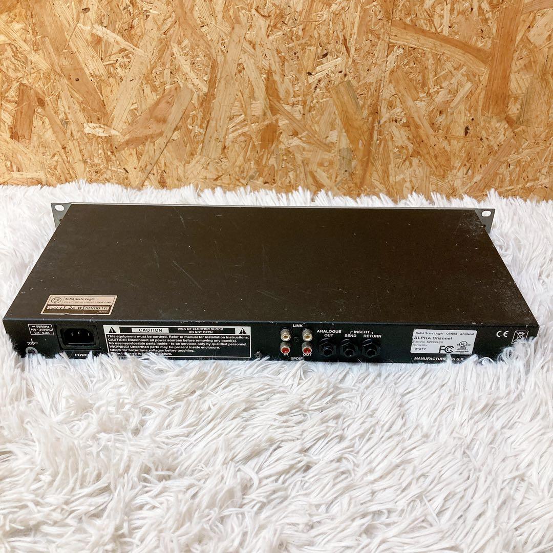 配信機器・PA機器・レコーディング機器 sloid state logic alpha channel