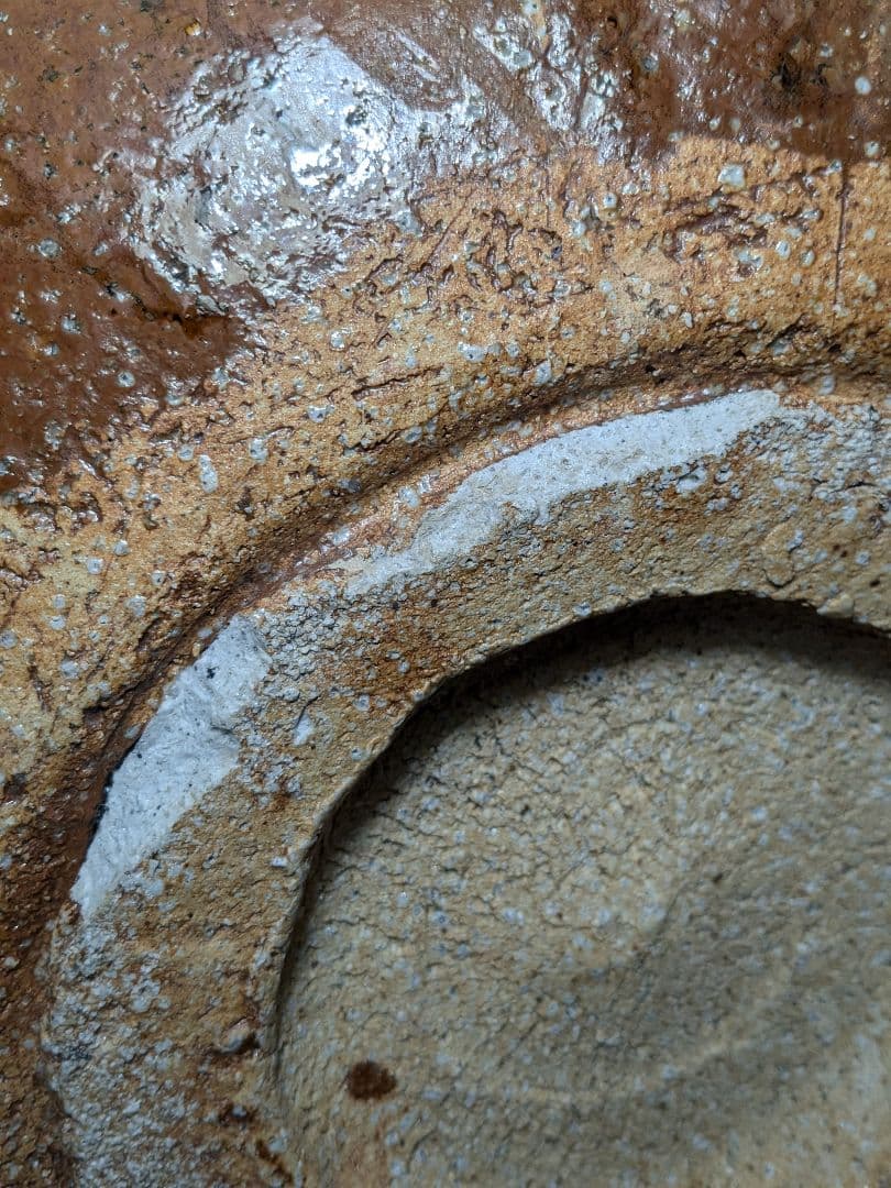 坪島土平 鉄釉大なだれ壺 共箱 大壺 大壷 置物 花器 坪島圡平 インテリア