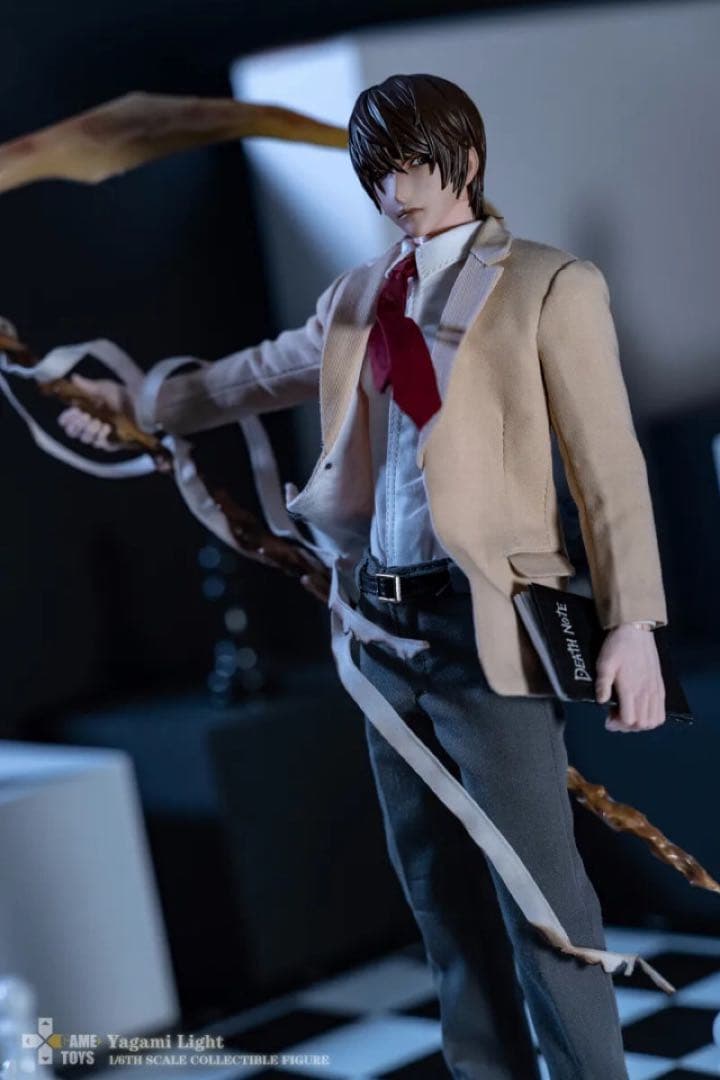 GAMETOYS GT-007 008 デスノート夜神月 Lエル2体セット特典付