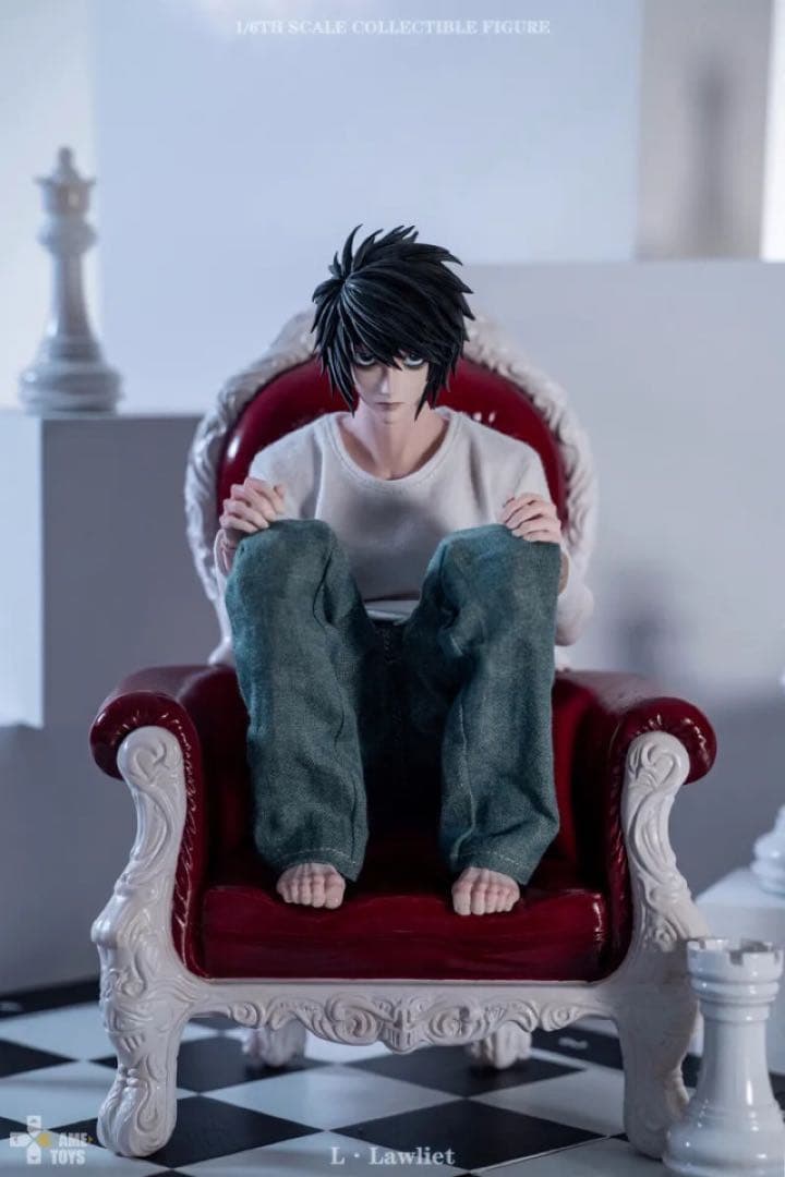 GAMETOYS GT-007 008 デスノート夜神月 Lエル2体セット特典付