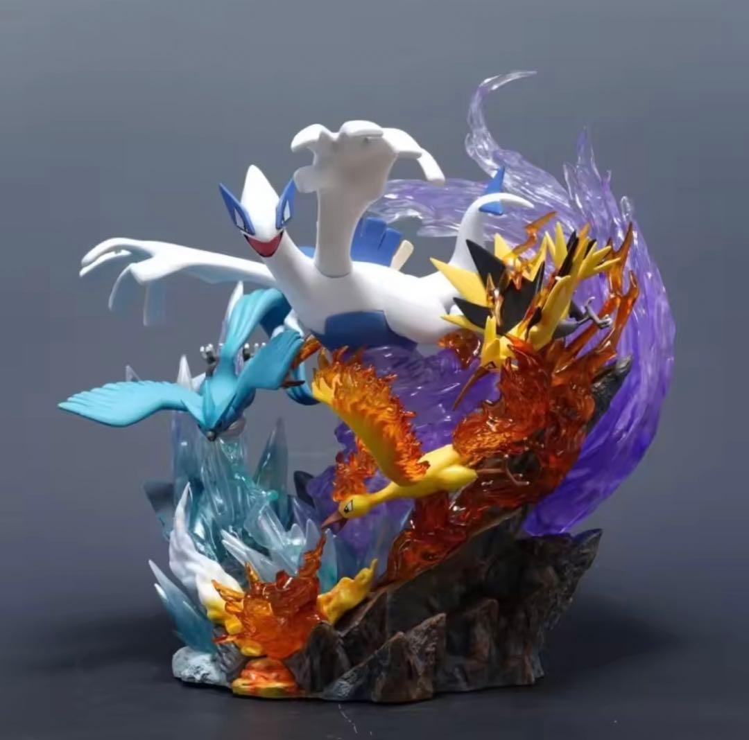 ポケモンフィギュア 31cm ルギア ファイヤー サンダー フリーザー 海外品