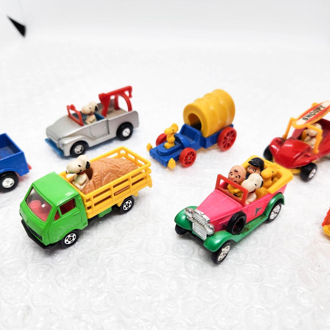 ANIVA 日本製 ミニカー スヌーピー ファームトラック ファミリーカー等