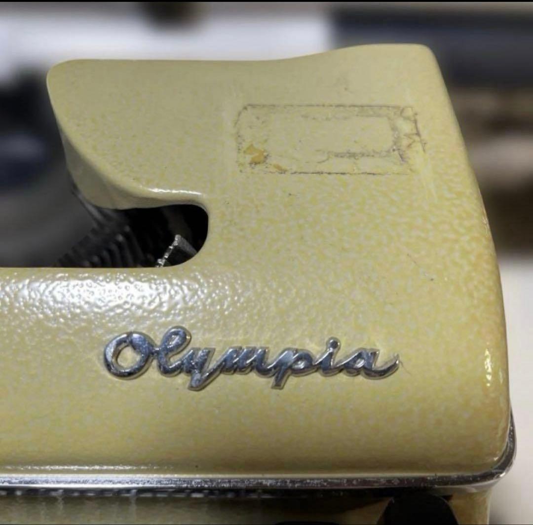Olympia オリンピア　タイプライター　手動タイプライター　アンティーク