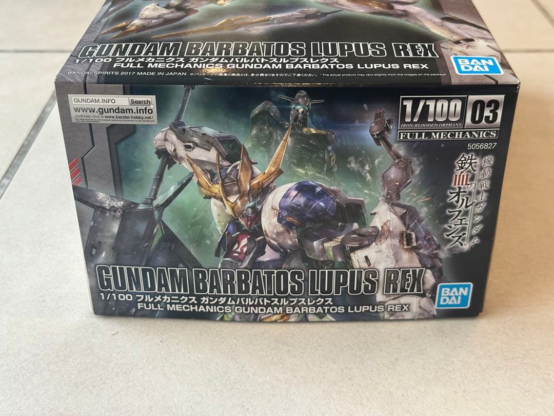GUNDAM BARBATOS LUPUS REX 1/100 フルメカニクス