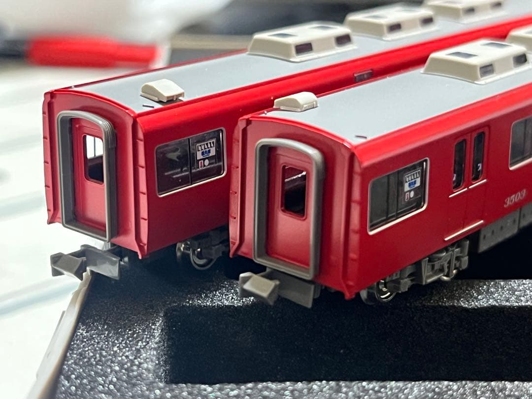 グリーンマックス31696 名鉄3500系(機器更新車、行先点灯)基本4両セット