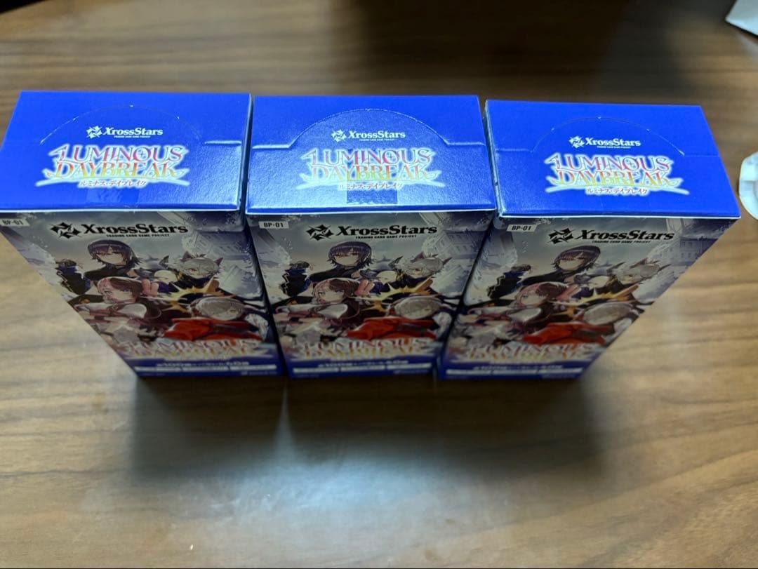 xrossstars ルミナスデイブレイク ブースターパック　3box テープ付