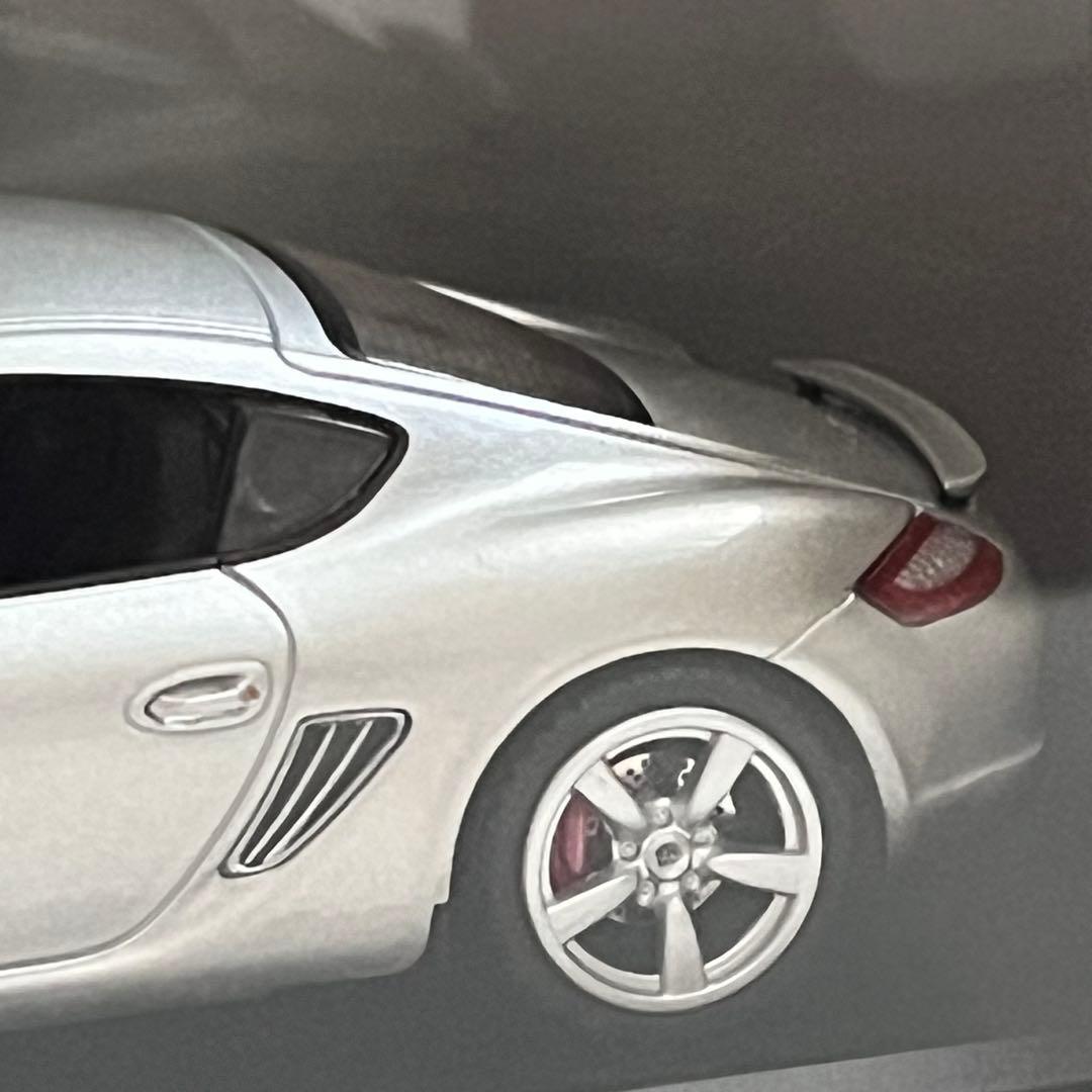 ポルシェ Cayman S シルバーミニカー