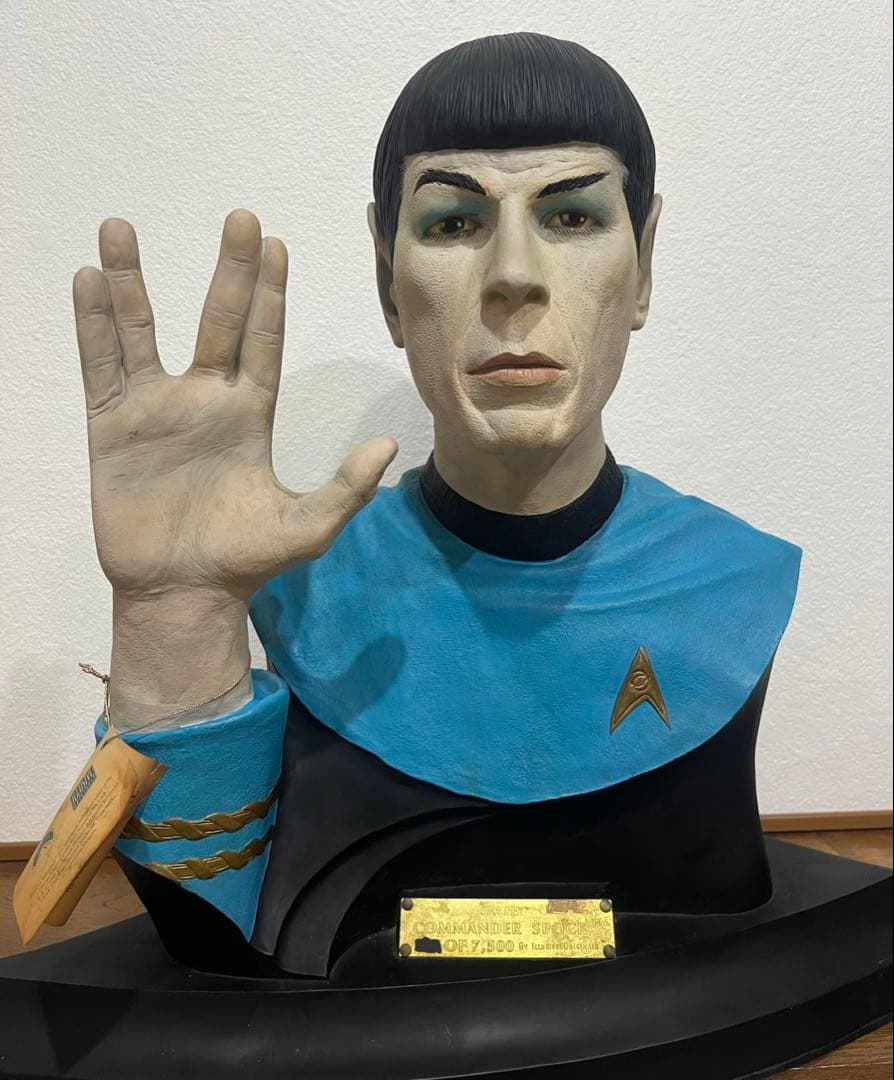 スタートレック ミスタースポック　Star Trek Mr.Spock 胸像