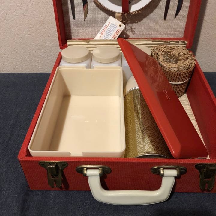 ◆ 60s SIRRAM ビンテージ ピクニック ティー セット イギリス ◆