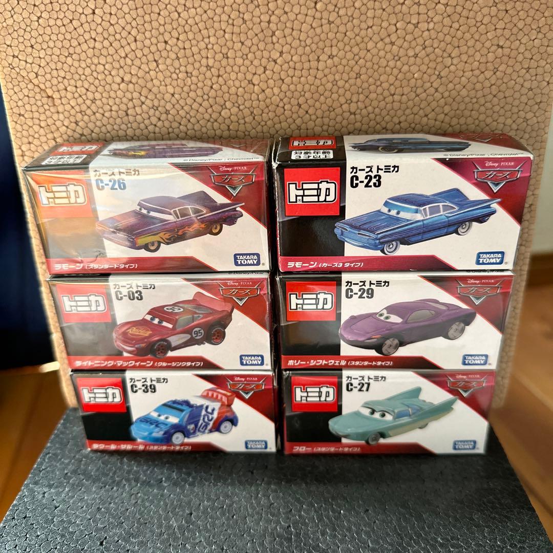 【カーズまとめ売り】トミカ44台　MATEL2台　スピードウェイ9パック