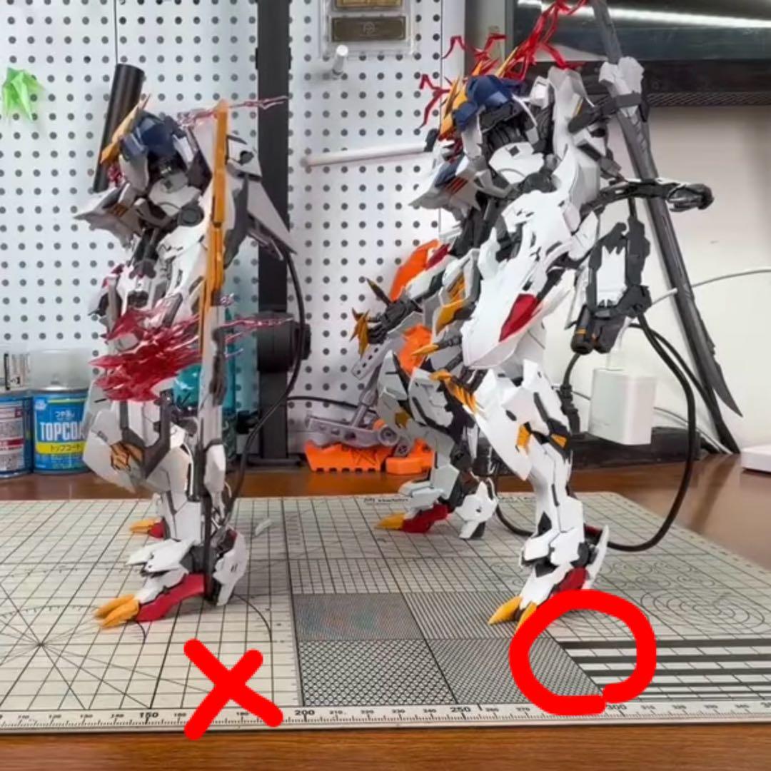LUNAVOR バルバトス　バルバトスルプスレクス　似　狼の王　プラモデル