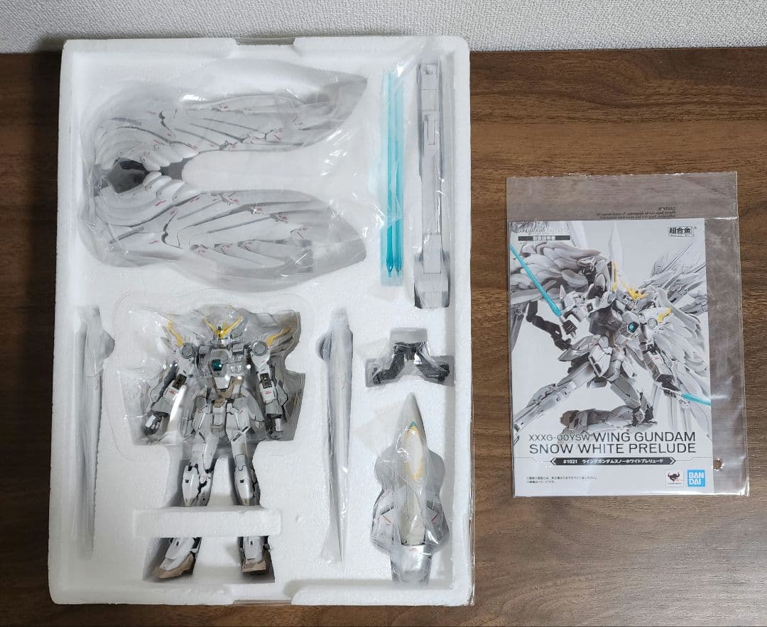 L COMPOSITE ウイングガンダムスノーホワイトプレリュード　初版