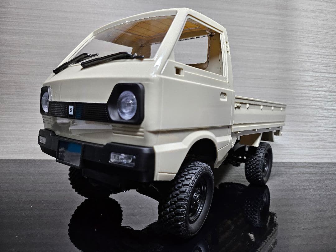 WPL D14 スズキキャリー軽トラ カスタム品 アゲトラ