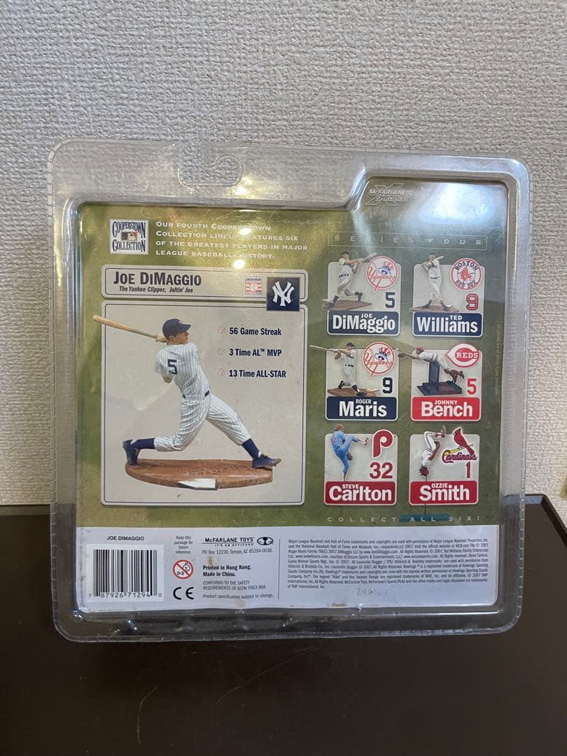 Joe DiMaggio マクファーレンクーパーズタウン⑤フィギュア　ヤンキース