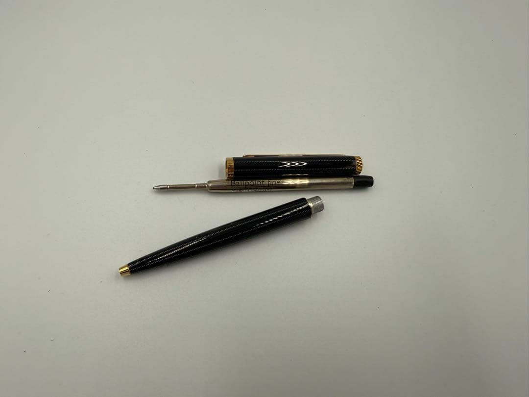 A.DUNHILL ダンヒル ボールペン ニュージェムライン ラッカー/ゴールド
