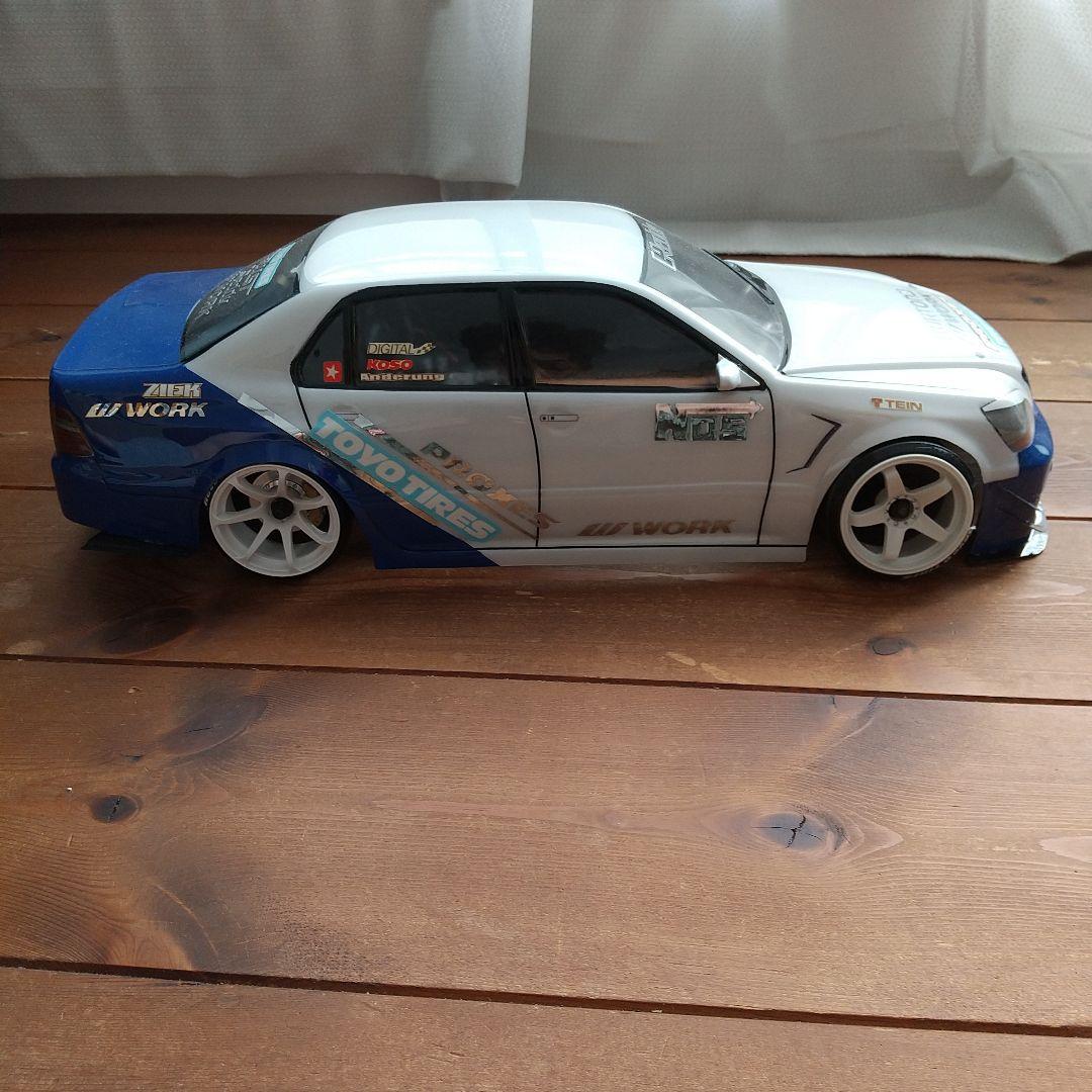 ラジコン トップライン セルシオボディー1/10