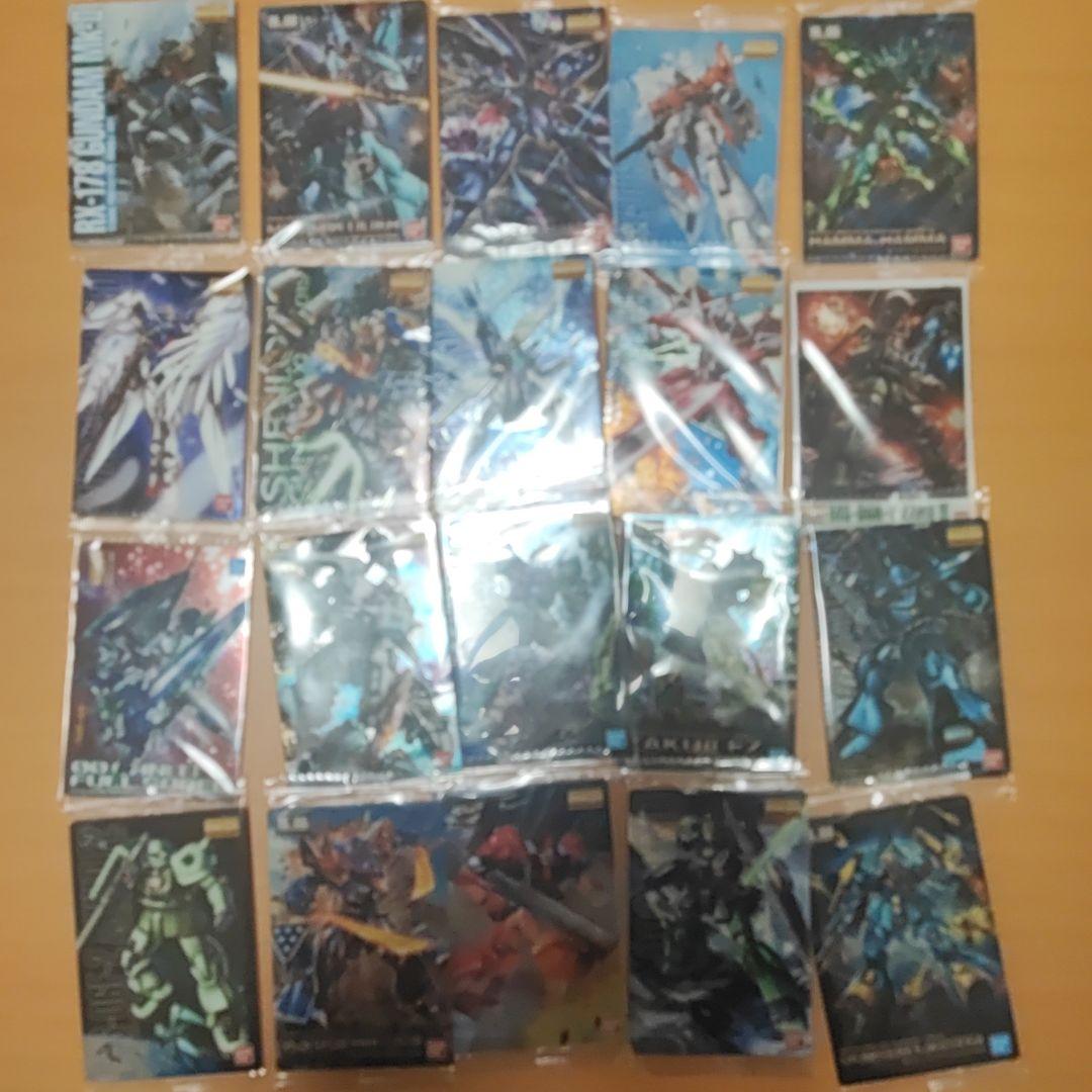 ガンプラ パッケージアートコレクション 重複無し77枚セット 未開封